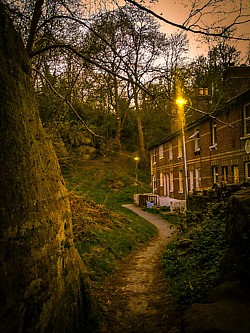 Painting by Allan 'Jif' Peters